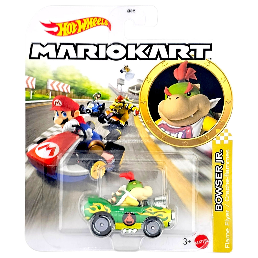 Hot Wheels - Bowser Jr. (Flame Flyer) - 2026 Mario Kart Series - Top CollectiblesDiecastHot Wheels