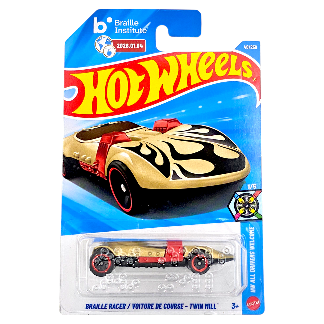 Hot Wheels - Braille Racer - Twin Mill - 2026 - Top CollectiblesDiecastHot Wheels