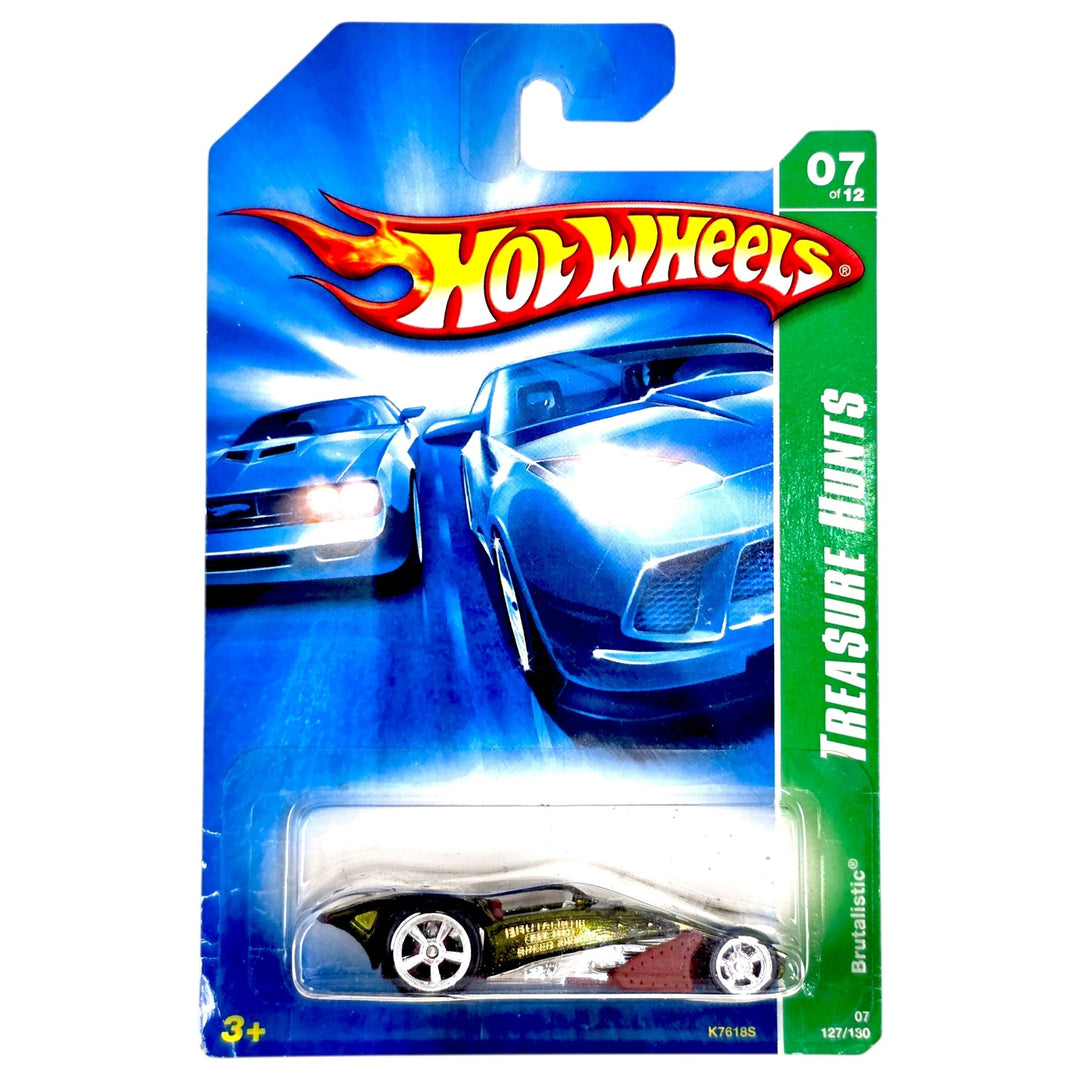 Hot Wheels - Brutalistic - 2007 *Super Treasure Hunt - US Card Variation* - Top CollectiblesDiecastHot Wheels