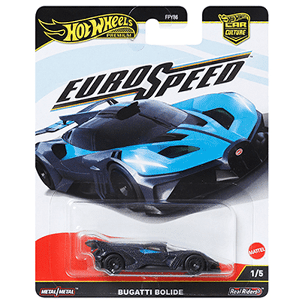 Hot Wheels - Bugatti Bolide - 2025 Euro Speed Series - Top CollectiblesDiecastHot Wheels