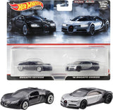 Hot Wheels - Bugatti Veyron & '16 Bugatti Chiron - 2023 Car Culture 2 - Pack - Top CollectiblesDiecastHot Wheels