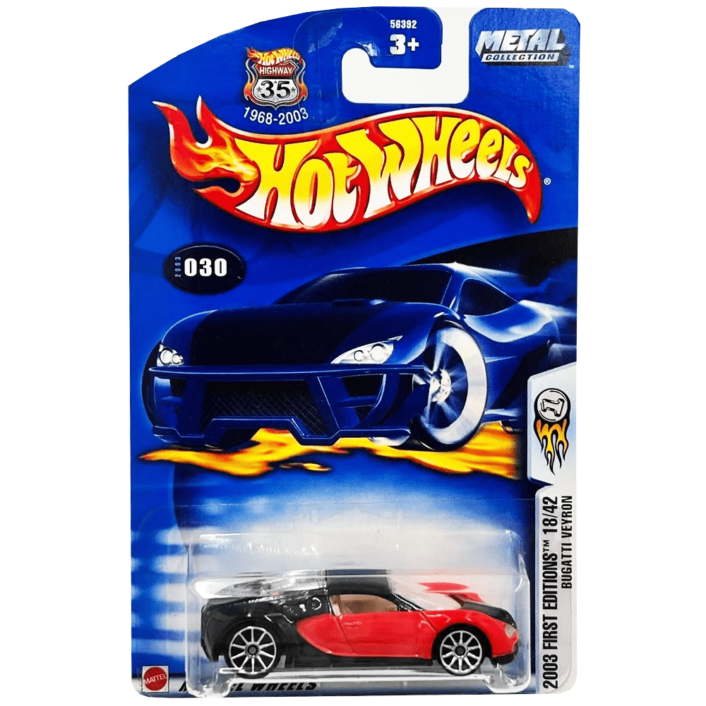 Hot Wheels - Bugatti Veyron - 2003 - Top CollectiblesDiecastHot Wheels