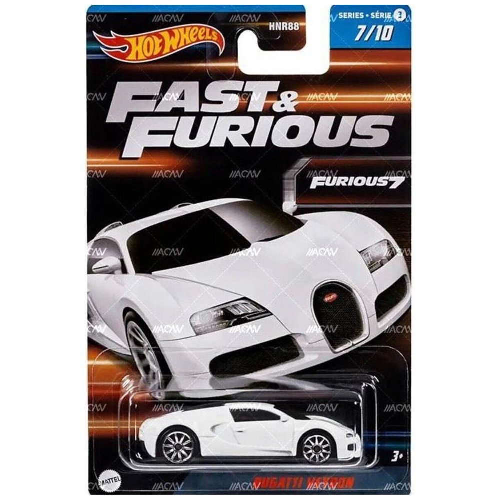 Hot Wheels - Bugatti Veyron - 2023 Fast and Furious Series - Top CollectiblesDiecastHot Wheels
