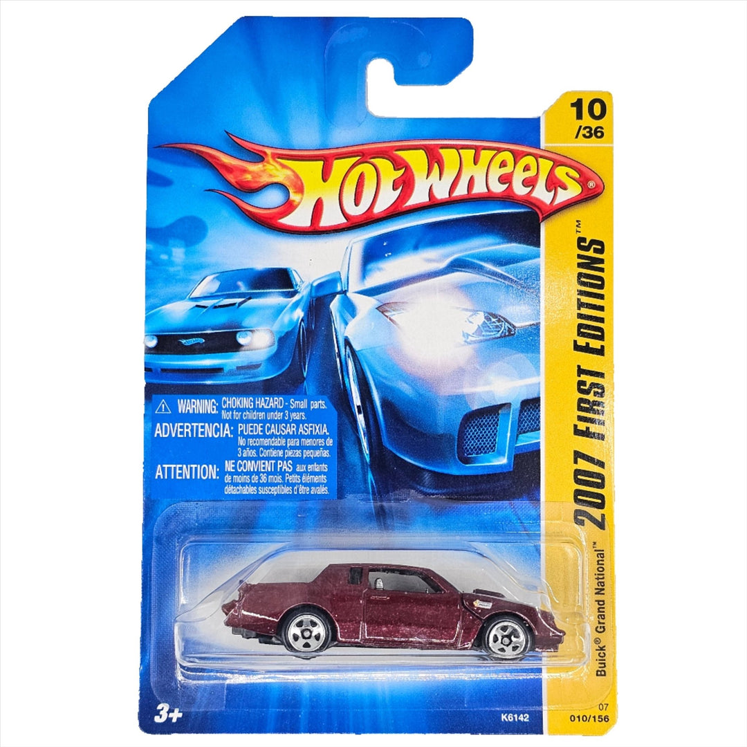 Hot Wheels - Buick Grand National - 2007 - Top CollectiblesDiecastHot Wheels