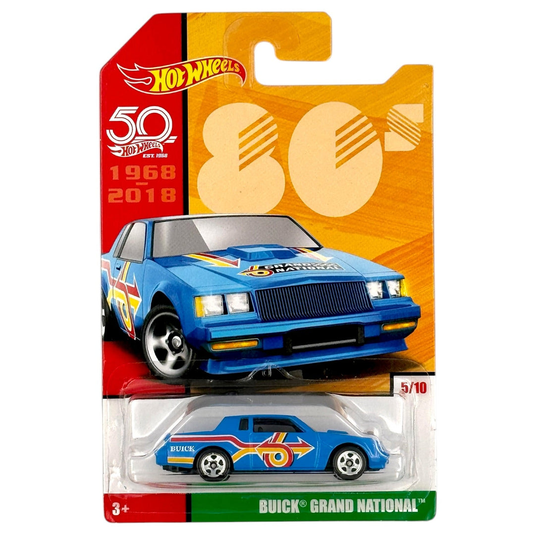 Hot Wheels - Buick Grand National - 2018 50th Anniversary Throwback Serie - Top CollectiblesDiecastHot Wheels