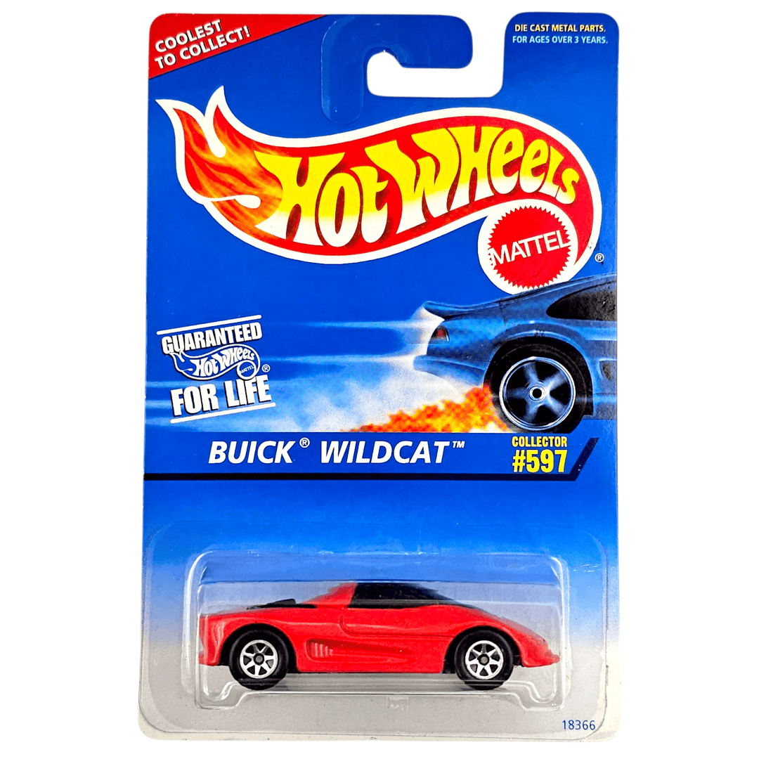 Hot Wheels - Buick Wildcat - 1997 *Card Variation* - Top CollectiblesDiecastHot Wheels