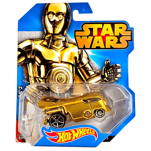 Hot Wheels - C - 3PO - 2014 Star Wars Character Cars - Top CollectiblesDiecastHot Wheels