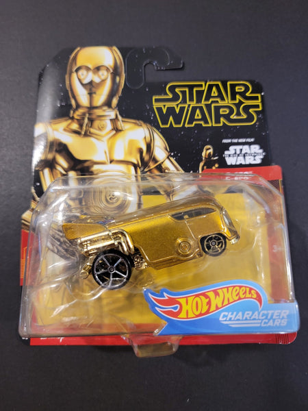 Hot Wheels - C - 3PO - 2019 Star Wars Character Cars Series - Top CollectiblesDiecastHot Wheels