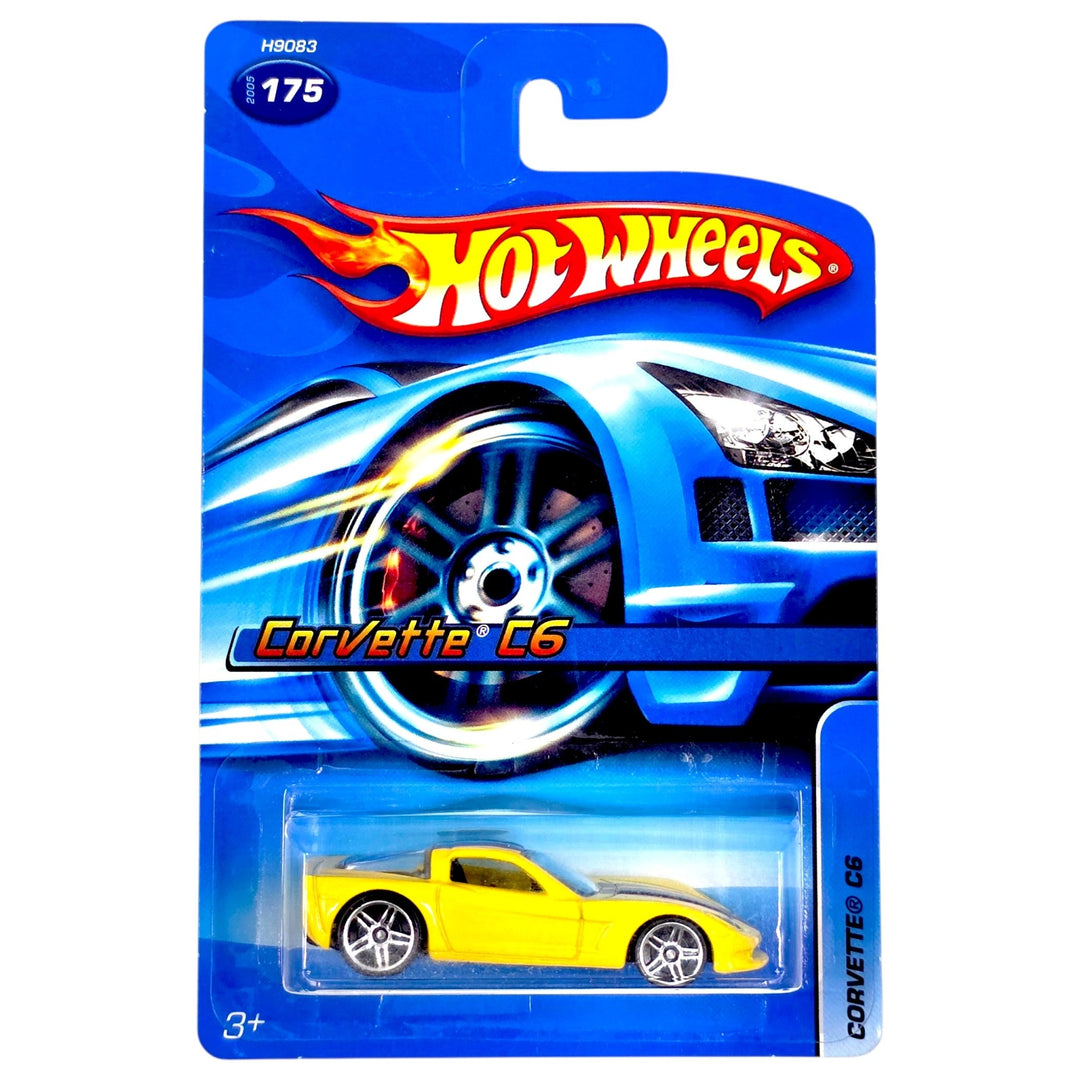 Hot Wheels - C6 Corvette - 2005 *Card Variation* - Top CollectiblesDiecastHot Wheels