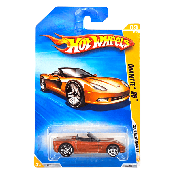 Hot Wheels - C6 Corvette - 2009 - Top CollectiblesDiecastHot Wheels