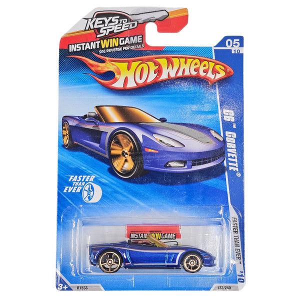 Hot Wheels - C6 Corvette - 2010 *FTE Wheels* - Top CollectiblesDiecastHot Wheels