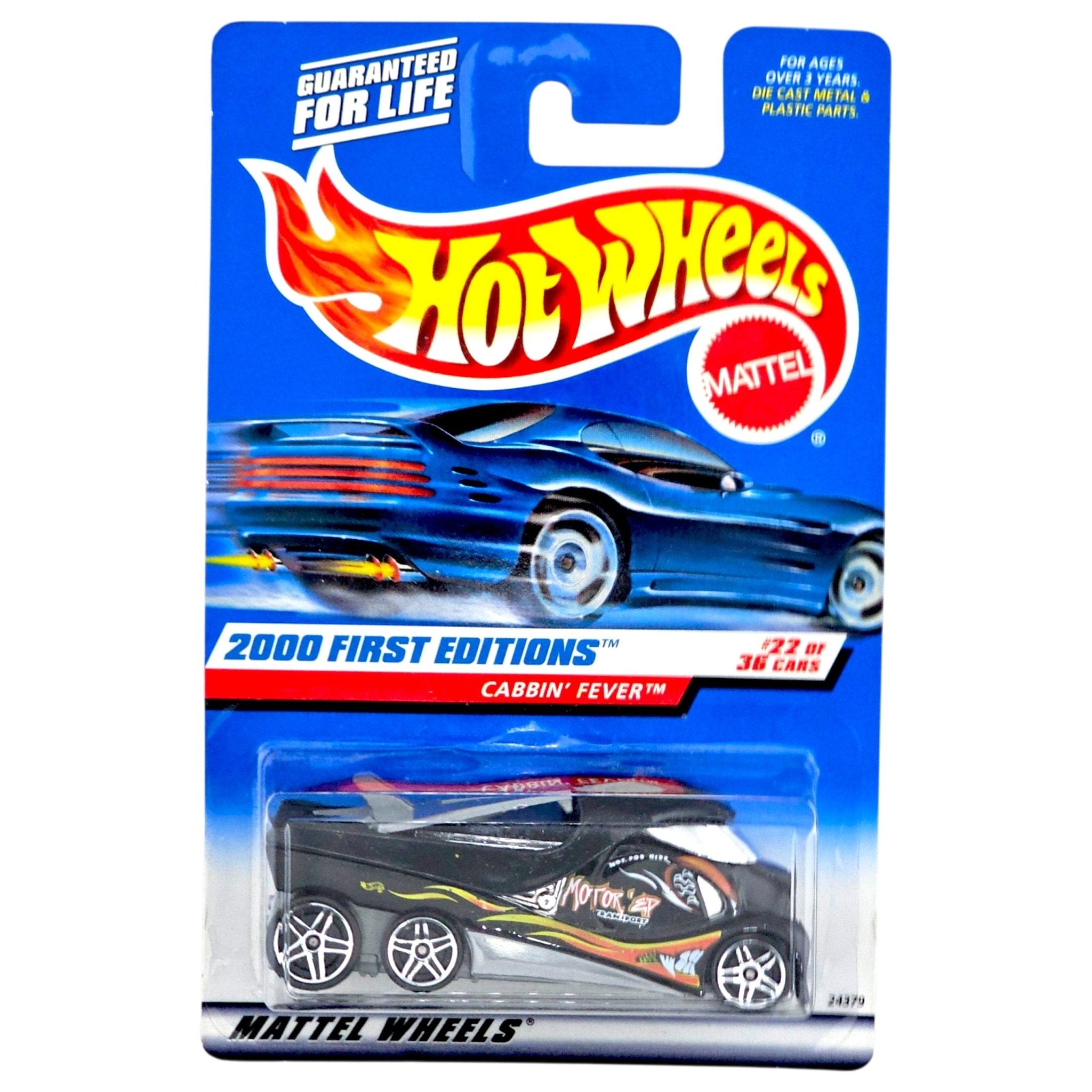 おまとめ詳細ホットウィール　2000 CABBIN FEVER  HOT WHE Hot Wheels - Cabbin' Fever - 2000 *Card Variation* – Top Collectibles