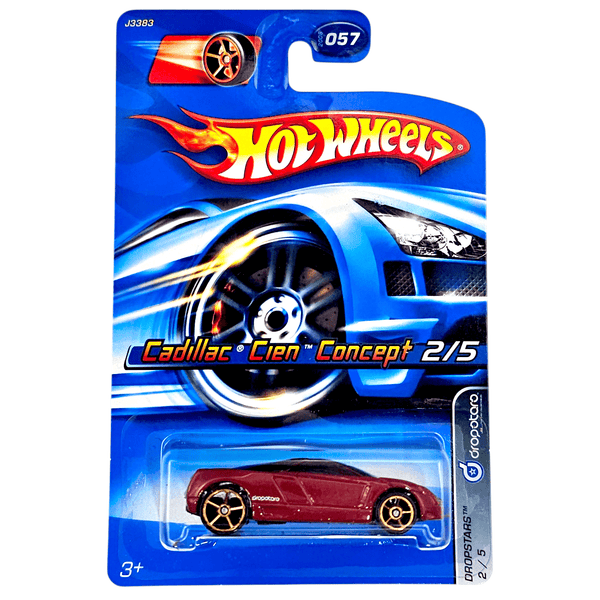 Hot Wheels - Cadillac Cien Concept - 2006 *FTE Wheels Variation* - Top CollectiblesDiecastHot Wheels