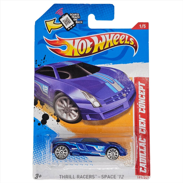 Hot Wheels - Cadillac Cien Concept - 2012 - Top CollectiblesDiecastHot Wheels