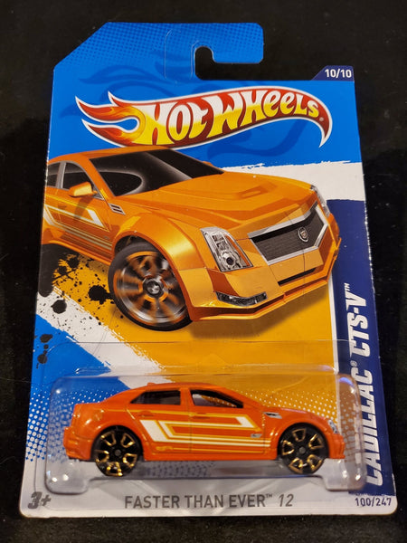 Hot Wheels - Cadillac CTS - V - 2012 - Top CollectiblesDiecastHot Wheels