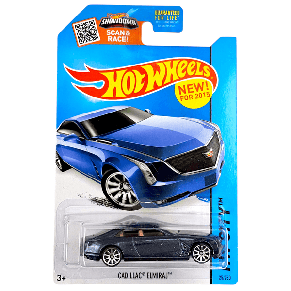 Hot Wheels - Cadillac Elmiraj - 2015 *Card Variation* - Top CollectiblesDiecastHot Wheels