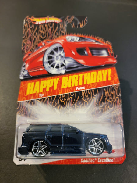 Hot Wheels - Cadillac Escalade - 2008 Happy Birthday Series - Top CollectiblesDiecastHot Wheels