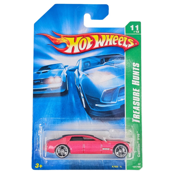 Hot Wheels - Cadillac V16 - 2007 *Treasure Hunt* - Top CollectiblesDiecastHot Wheels