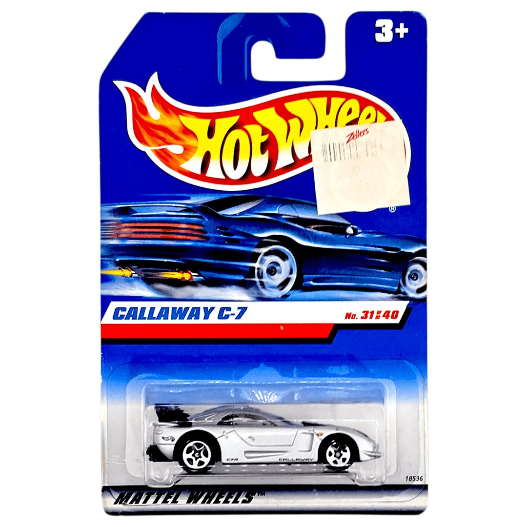 Hot Wheels - Callaway C7 - 1998 *Card Variation* - Top CollectiblesDiecastHot Wheels