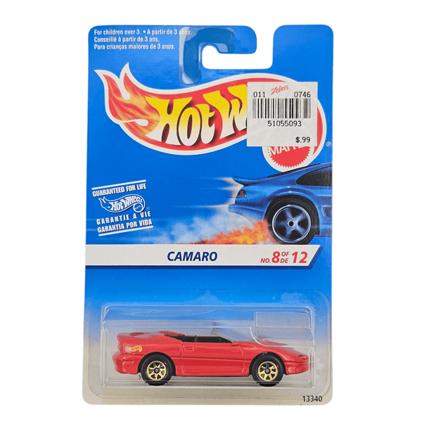 Hot Wheels - Camaro Convertible - 1996 *International Exclusive* - Top CollectiblesDiecastHot Wheels