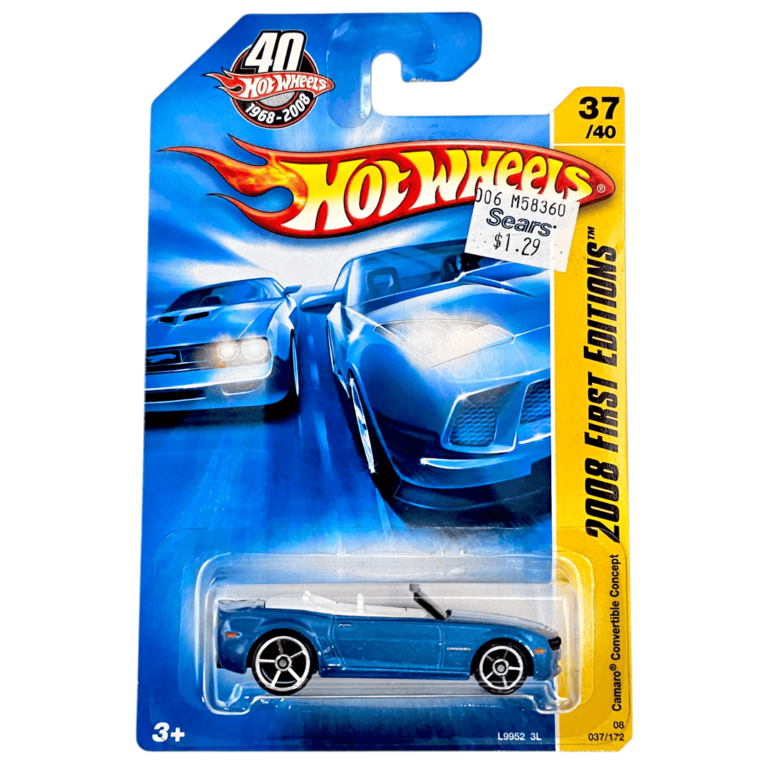 Hot Wheels - Camaro Convertible Concept - 2008 - Top CollectiblesDiecastHot Wheels
