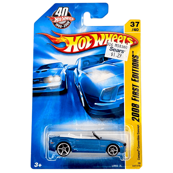 Hot Wheels - Camaro Convertible Concept - 2008 - Top CollectiblesDiecastHot Wheels