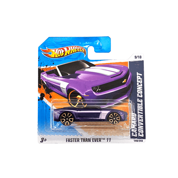 Hot Wheels - Camaro Convertible Concept - 2011 *FTE2 Wheels Variation* - Top CollectiblesDiecastHot Wheels