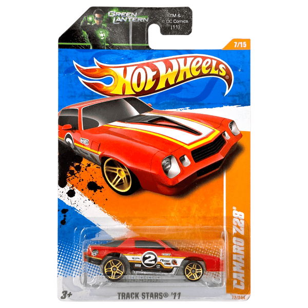 Hot Wheels - Camaro Z28 - 2011 *Card Variation* - Top CollectiblesDiecastHot Wheels