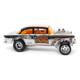 Hot Wheels - "Candy Striper" '55 Chevy Bel Air Gasser *Custom* - Top CollectiblesDiecastHot Wheels