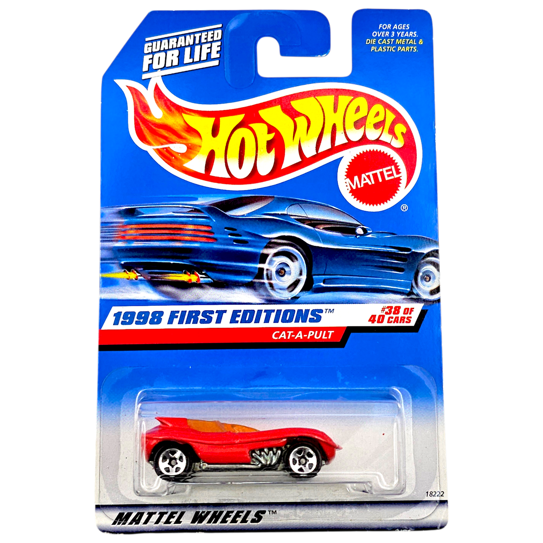Hot Wheels - Cat - A - Pult - 1998 *Card Variation* - Top CollectiblesDiecastHot Wheels
