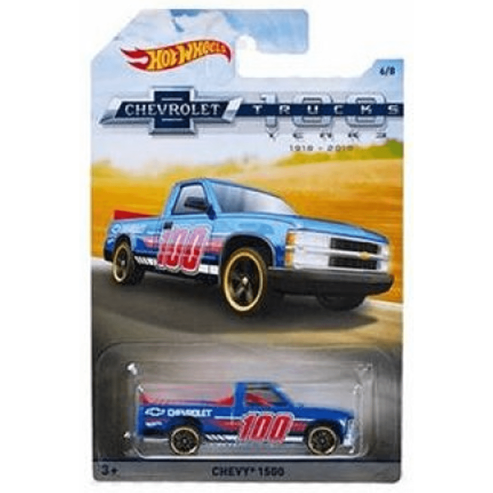 Hot Wheels - Chevrolet 1500 - 2018 100 Years of Chevy Trucks Series - Top CollectiblesDiecastHot Wheels