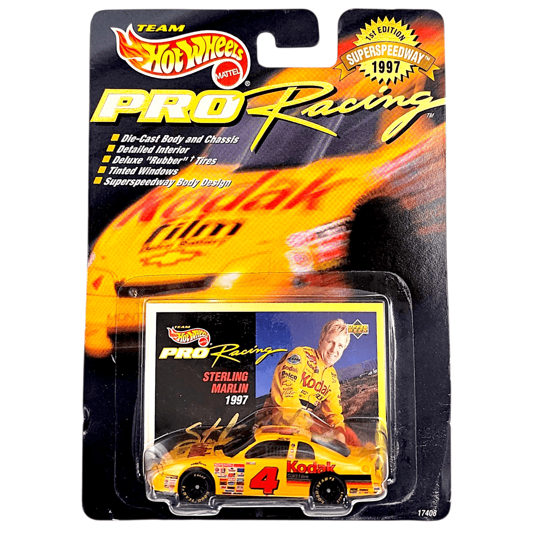 Hot Wheels - Chevrolet Monte Carlo Stock Car - 1997 Pro Racing Short Track Series - Top CollectiblesDiecastHot Wheels
