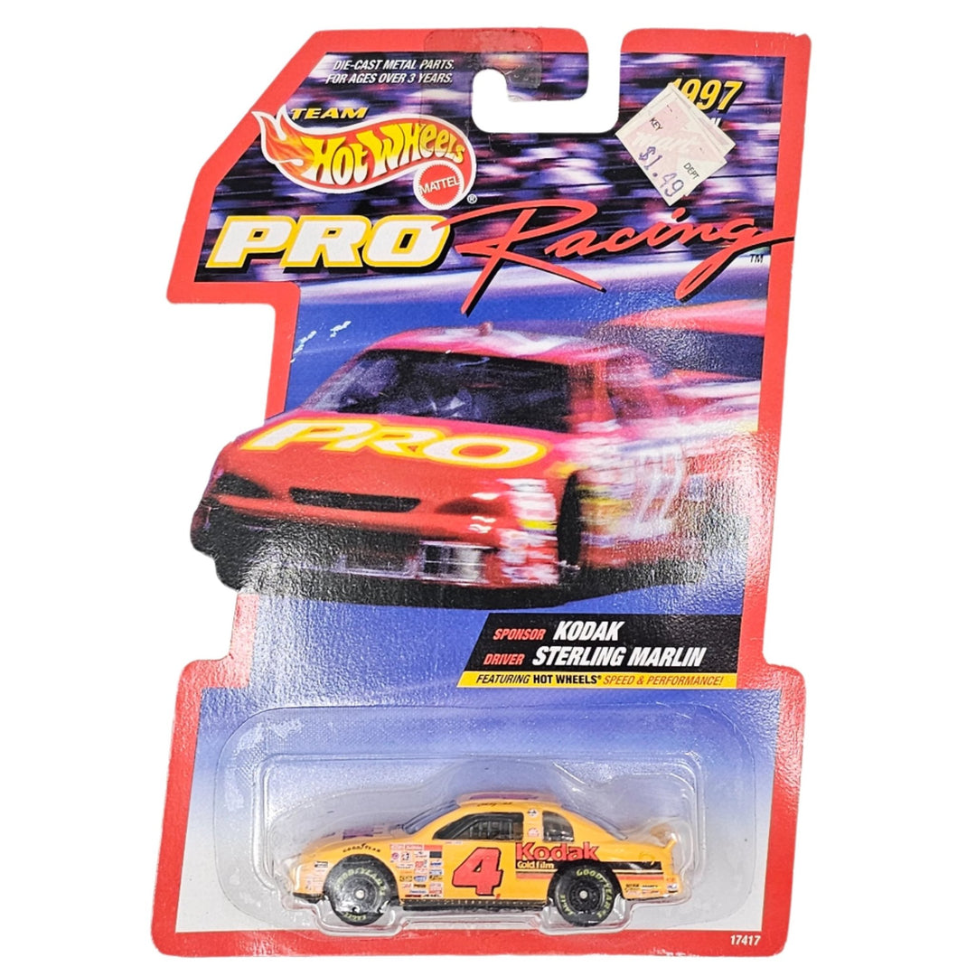 Hot Wheels - Chevrolet Monte Carlo Stock Car - 1997 Pro Racing Team Hot Wheels Series - Top CollectiblesDiecastHot Wheels