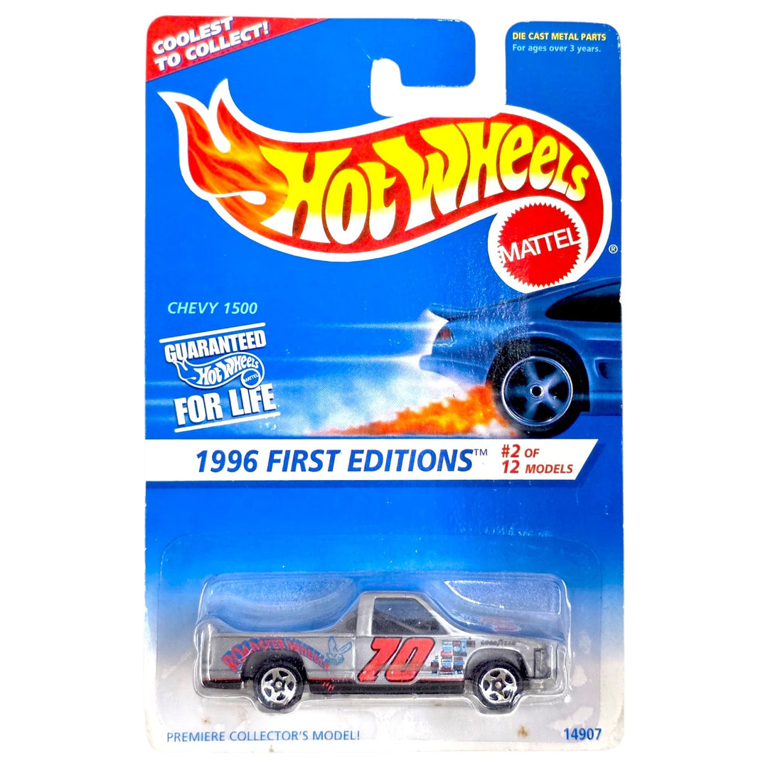 Hot Wheels - Chevy 1500 - 1996 *Wheels Variation* - Top CollectiblesDiecastHot Wheels