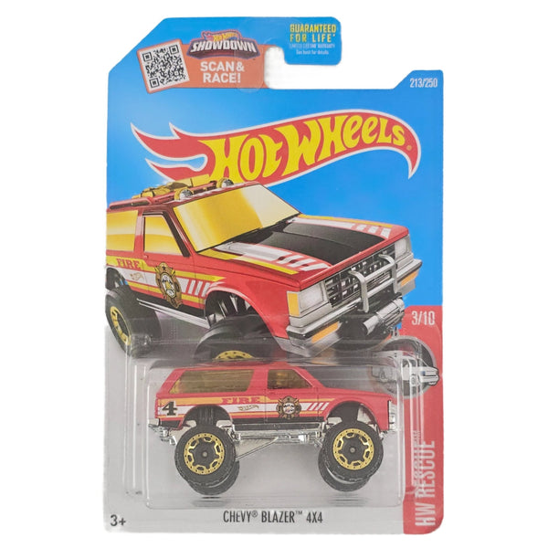 Hot Wheels - Chevy Blazer 4x4 - 2016 - Top CollectiblesDiecastHot Wheels