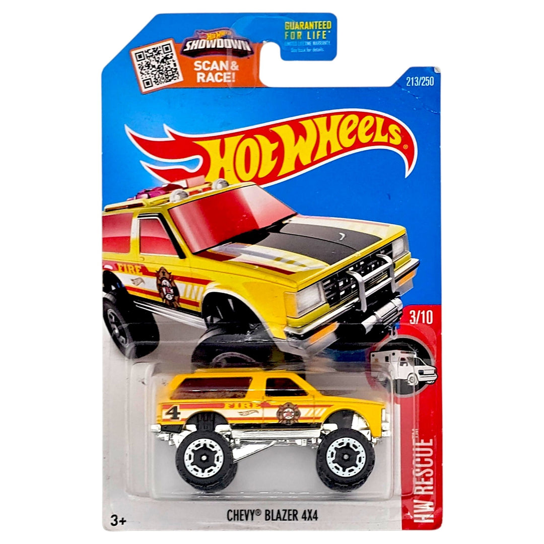 Hot Wheels - Chevy Blazer 4x4 - 2016 - Top CollectiblesDiecastHot Wheels