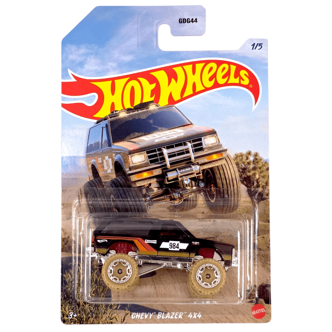 Hot Wheels - Chevy Blazer 4x4 - 2023 Mud Runner Series - Top CollectiblesDiecastHot Wheels