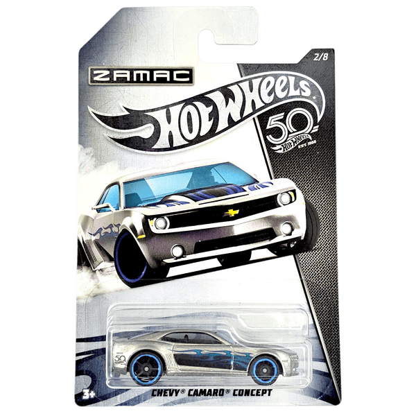 Hot Wheels - Chevy Camaro Concept - 2018 50th Zamac Series - Top CollectiblesDiecastHot Wheels
