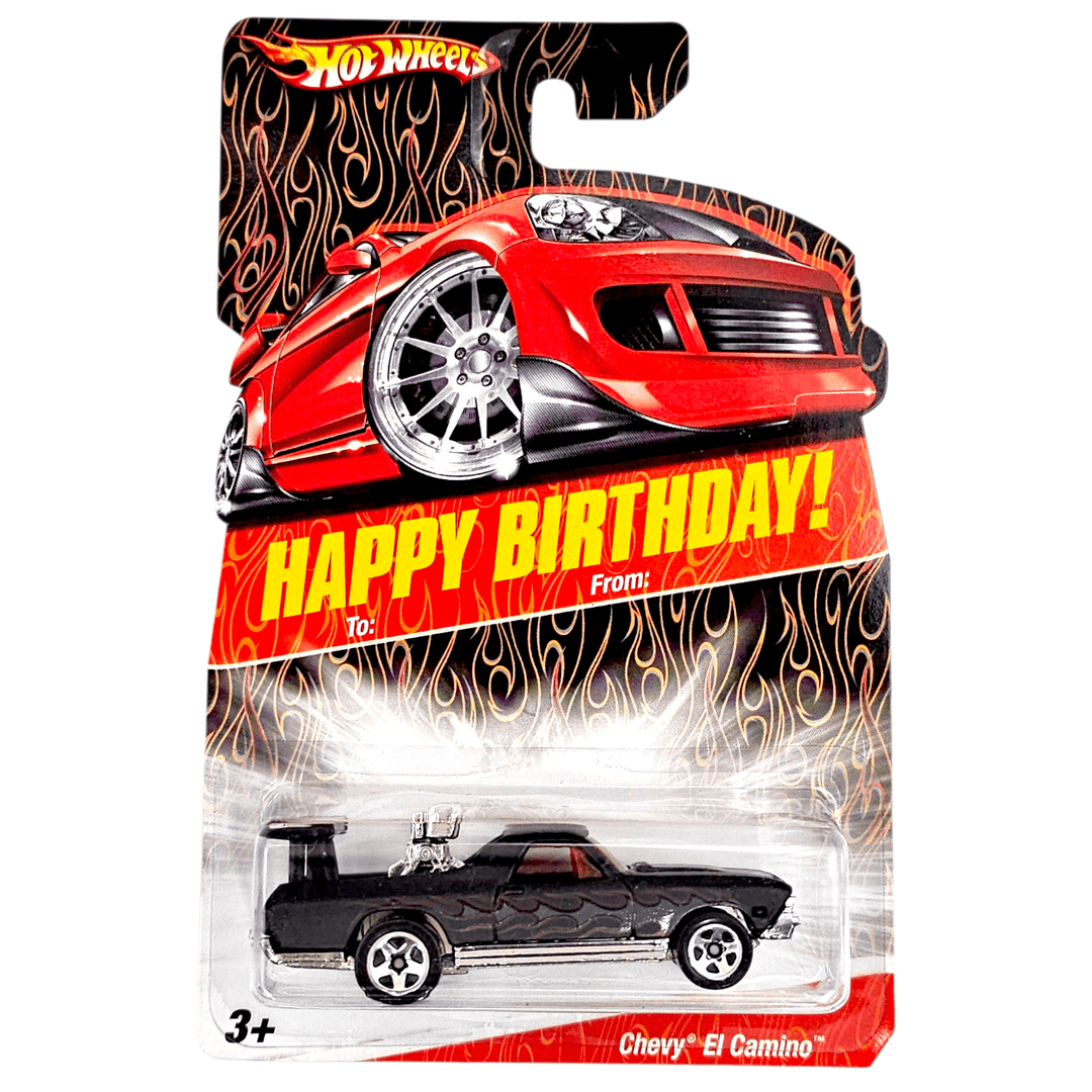 Hot Wheels - Chevy El Camino - 2008 Happy Birthday Series - Top CollectiblesDiecastHot Wheels