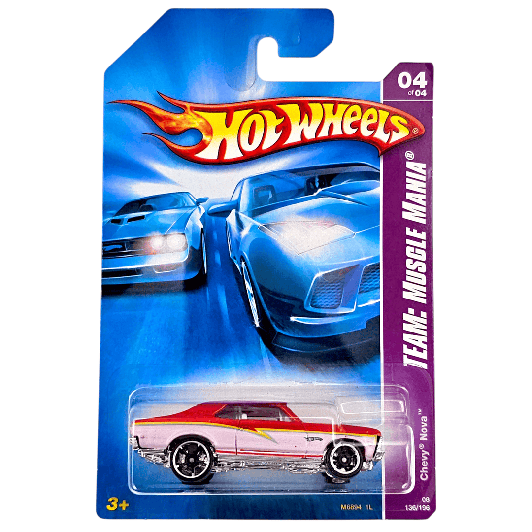 Hot Wheels - Chevy Nova - 2008 - Top CollectiblesDiecastHot Wheels