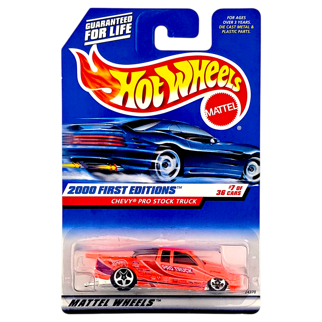 Hot Wheels - Chevy Pro Stock Truck - 2000 - Top CollectiblesDiecastHot Wheels