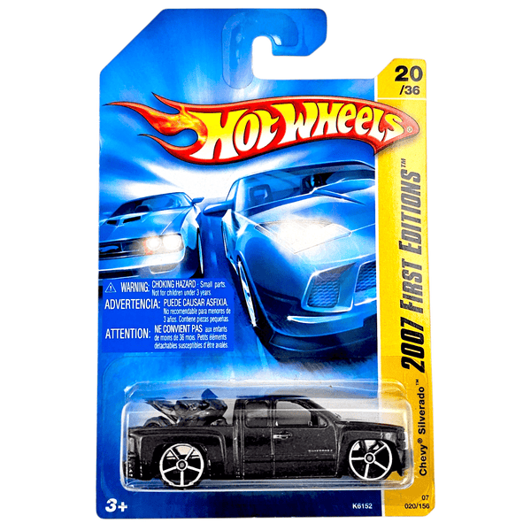 Hot Wheels - Chevy Silverado - 2007 - Top CollectiblesDiecastHot Wheels