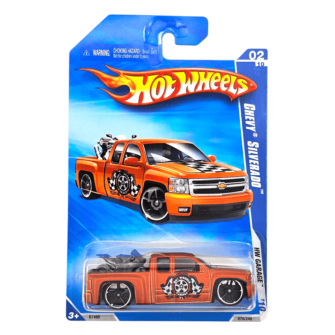 Hot Wheels - Chevy Silverado - 2010 - Top CollectiblesDiecastHot Wheels