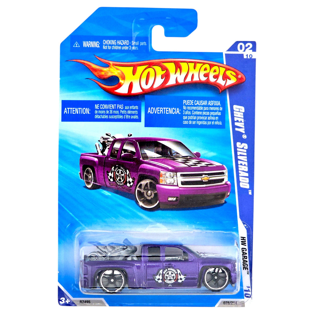 Hot Wheels - Chevy Silverado - 2010 - Top CollectiblesDiecastHot Wheels