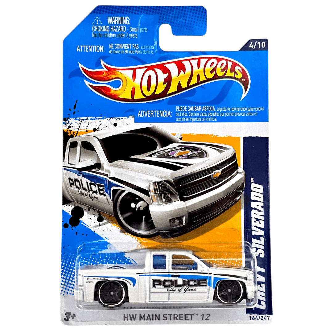 Hot Wheels - Chevy Silverado - 2012 *Card Variation* - Top CollectiblesDiecastHot Wheels
