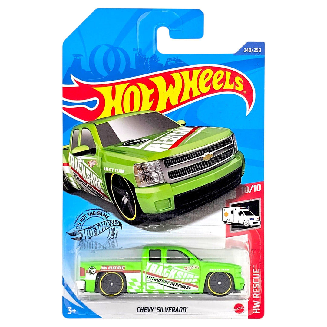 Hot Wheels - Chevy Silverado - 2020 *Treasure Hunt* - Top CollectiblesDiecastHot Wheels
