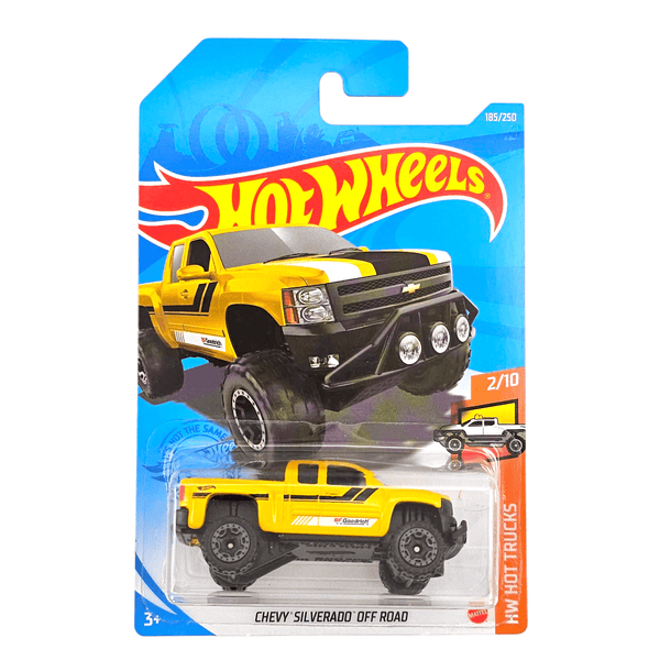 Hot Wheels - Chevy Silverado Off Road - 2021 - Top CollectiblesDiecastHot Wheels