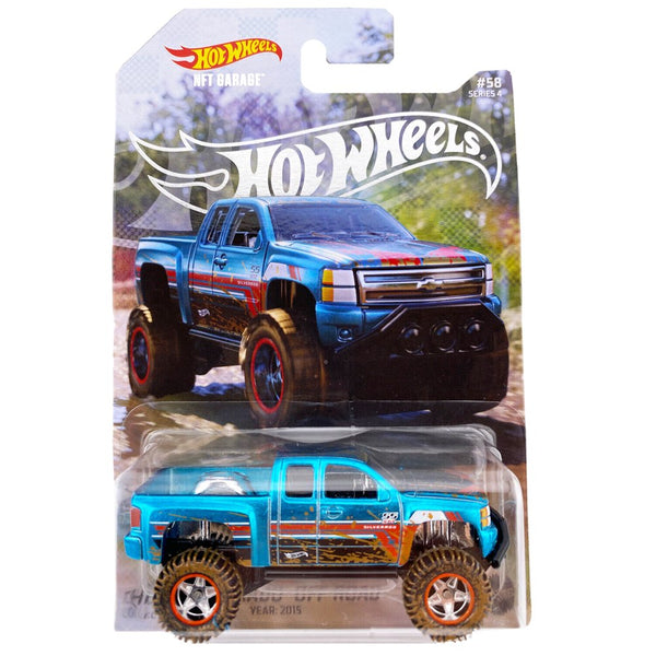 Hot Wheels - Chevy Silverado Off Road - 2023 NFT Garage Series 4 - Top CollectiblesDiecastHot Wheels