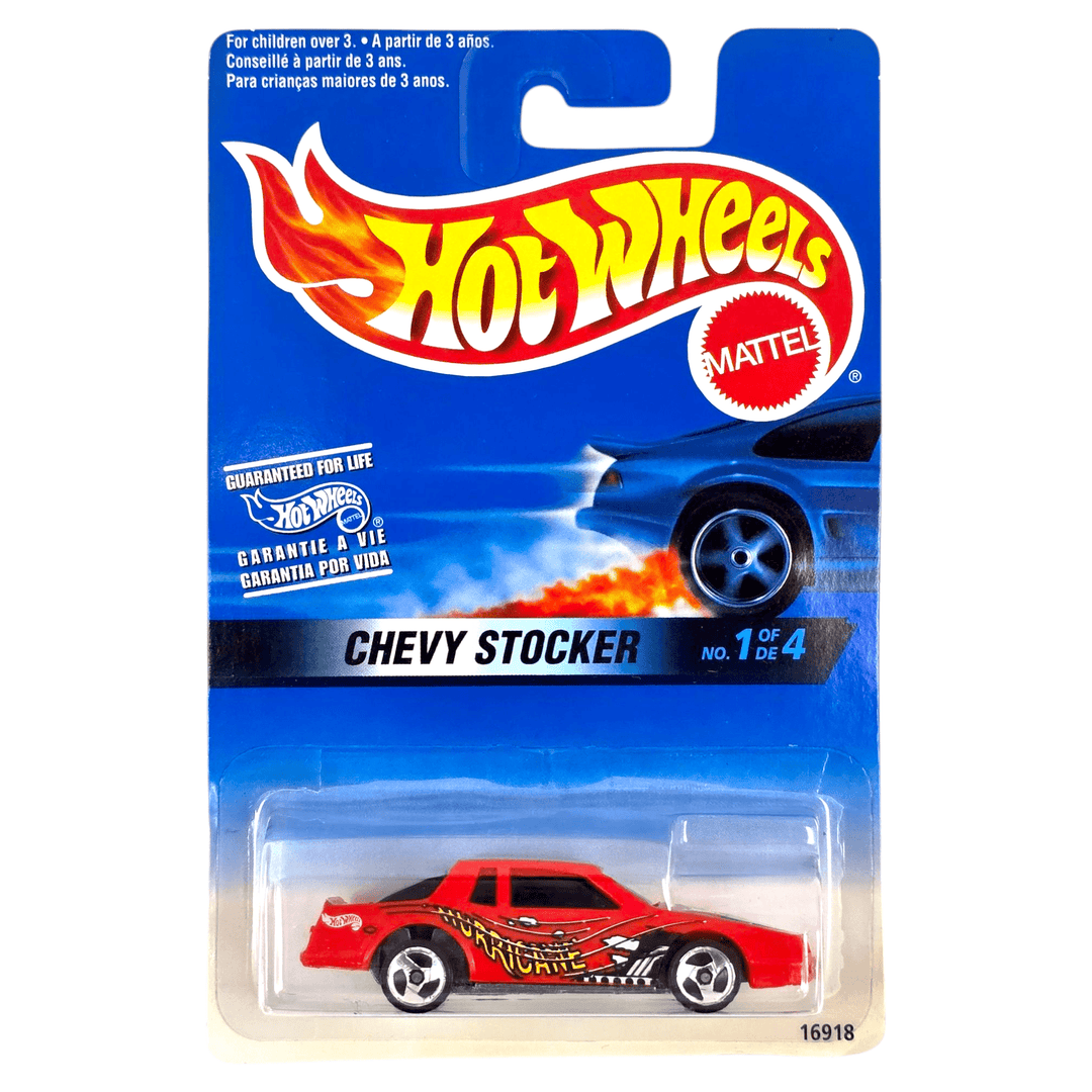 Hot Wheels - Chevy Stocker - 1997 *Card Variation* – Top Collectibles