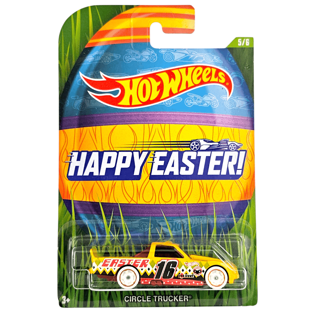 Hot Wheels - Circle Trucker - 2016 Happy Easter Series - Top CollectiblesDiecastHot Wheels
